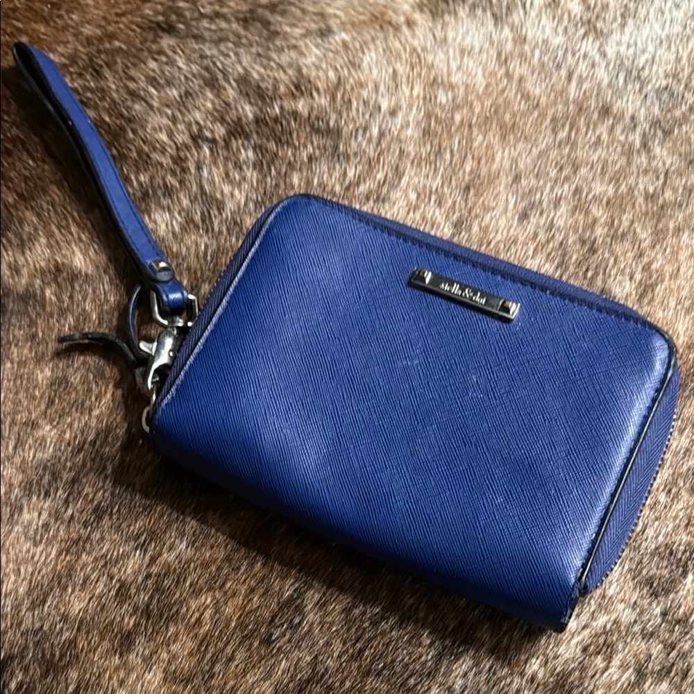 Stella & dot Blue Wristlet Wallet